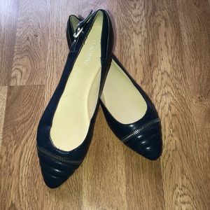 New Nine West Navy flats